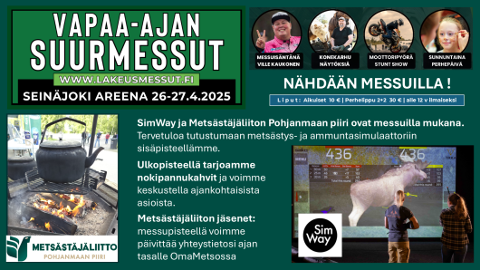 Vapaa-ajan Suurmessut Seinäjoella